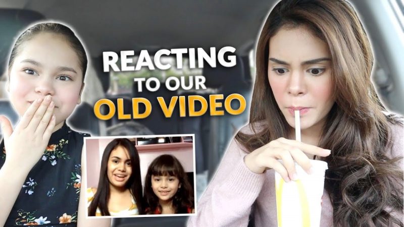 VLOG WATCH: Sisters Ivana Alawi and Mona Louise Rey react to their 7 year old video!