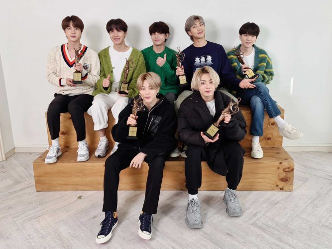 BTS leads the 30th Seoul Music Awards Winners List