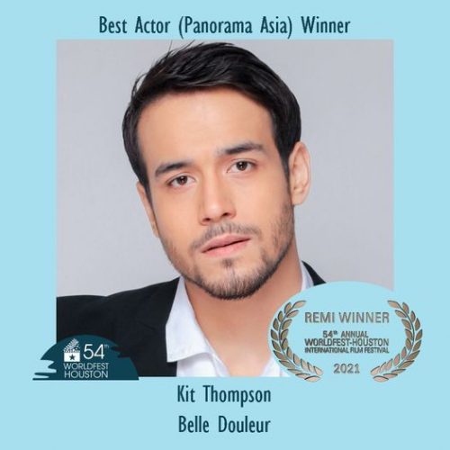 Kit Thompson nanalong Best Actor sa WorldFest-Houston International Film Festival