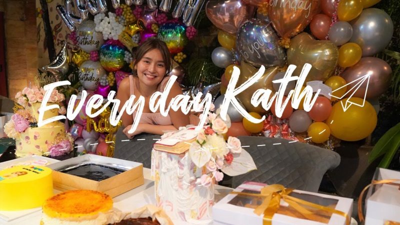 VLOG WATCH: How Kathryn Bernardo's friends surprised her on her 25th birthday