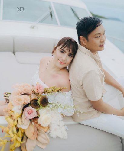 READY NA! Wedding gowns na isusuot ni Ara dalawang sikat na Pinoy fashion designer ang gumawa