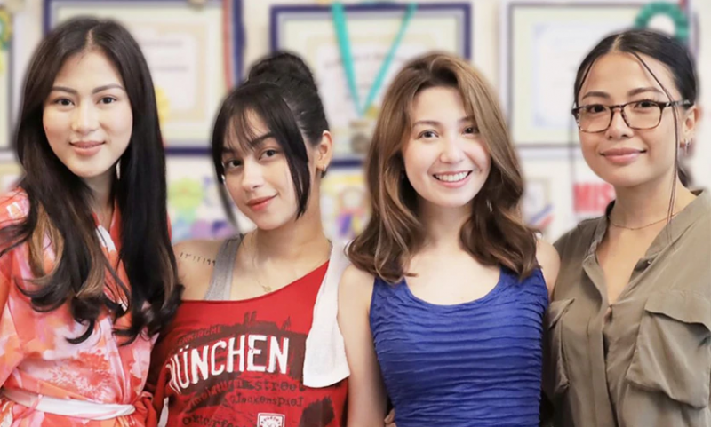 Alex Gonzaga, Donnalyn Bartolome, Zeinab Harake at Michelle Dy bumida sa 'Four Sisters and a Welding' parody